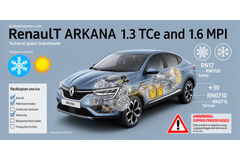 Масло для Renault Arkana: какие допуски и вязкость выбирать (практическое руководство)