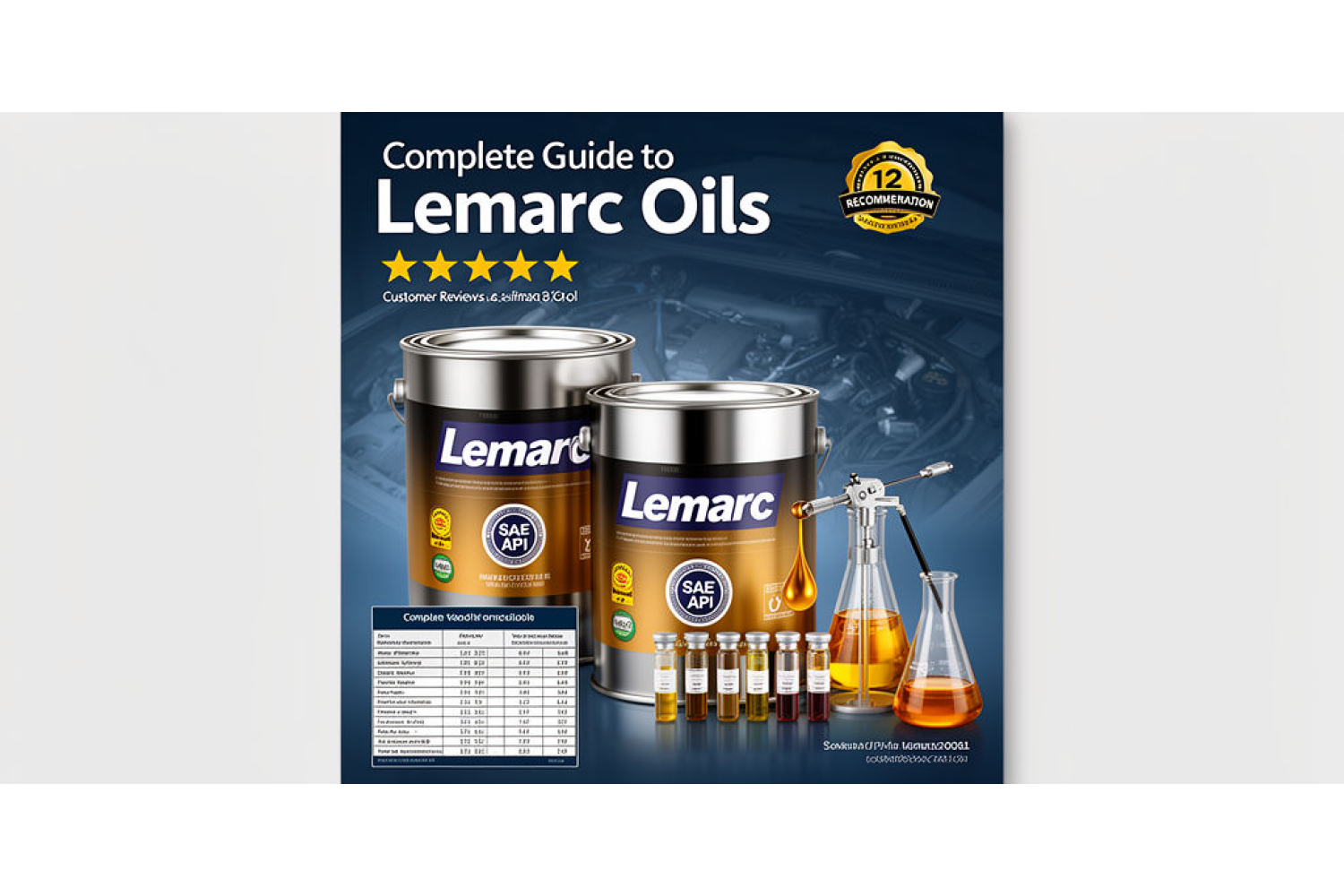 Масла Lemarc — обзор, характеристики и как выбрать