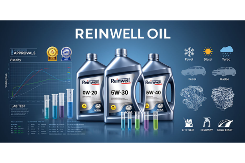 Reinwell Optimum 5W-30 A3/B4 — сравнение 0W-20, 5W-30 и 5W-40: что выбрать