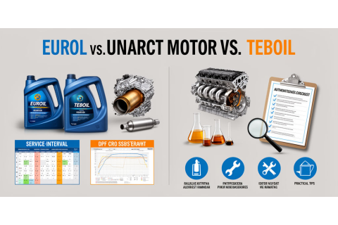Влияние замены масел Eurol и Teboil на ресурс двигателя и регламент обслуживания