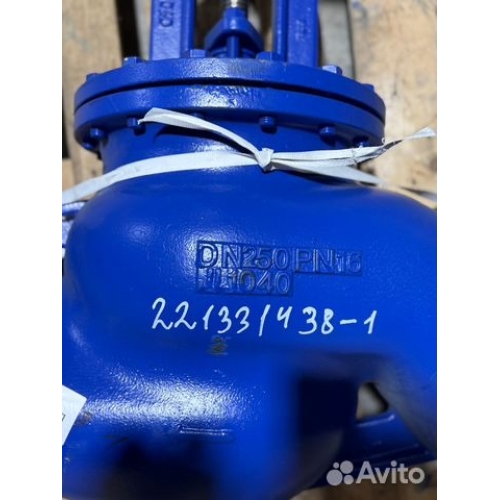 Запорный клапан Zetkama ду 250 PN16 купить в Южно-Сахалинске с доставкой