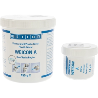 Эпоксидный пастообразный композит, наполненный сталью WEICON A, 500 г