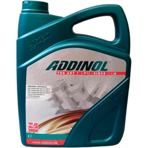 Моторное масло Addinol Giga Light, 5W-30, 5 л, синтетика купить в Южно-Сахалинске с доставкой