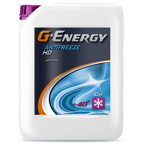 G-Energy Antifreeze HD 40, 10 л купить в Южно-Сахалинске с доставкой