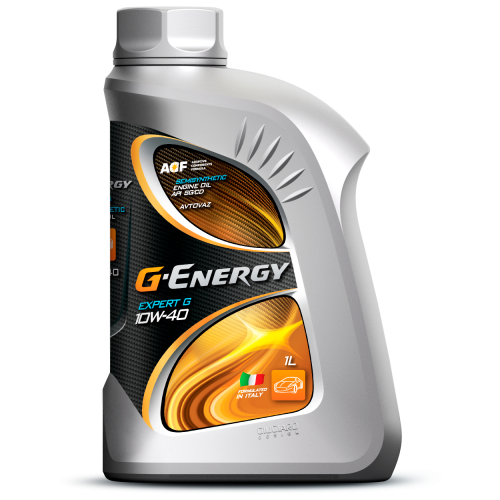 Моторное масло G-Energy Expert G, 10W-40, 1 л, полусинтетика купить в Южно-Сахалинске с доставкой