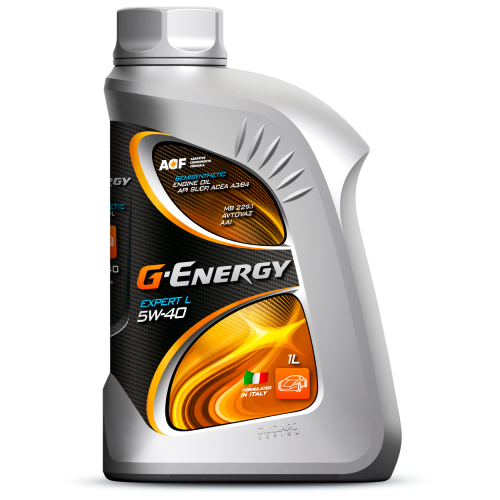 Моторное масло G-Energy Expert L, 5W-40, 1 л, полусинтетика купить в Южно-Сахалинске с доставкой