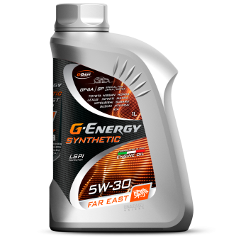 Моторное масло G-Energy Synthetic Far East, 5W-30, 1 л, синтетика