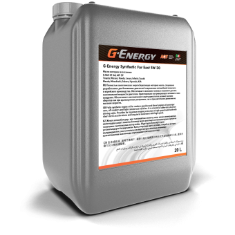 Моторное масло G-Energy Synthetic Extra Life, 5W-30, 20 л, синтетика