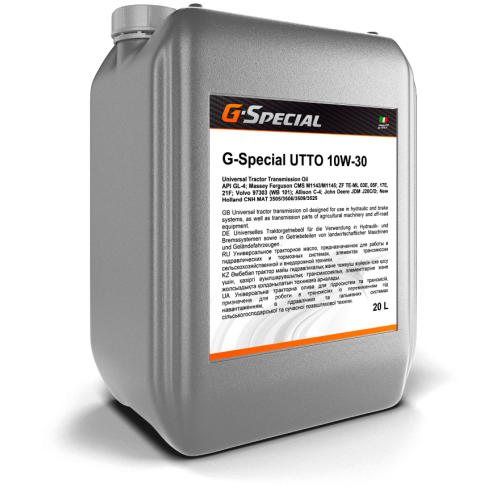 Трансмиссионное масло G-Energy G-Special UTTO, 10W-30, 20 л, полусинтетика купить в Южно-Сахалинске с доставкой