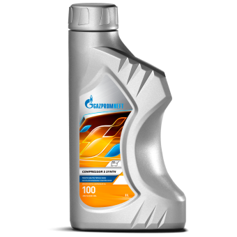 Компрессорное масло Gazpromneft Compressor S Synth ISO VG: 100, 1 л, полусинтетика