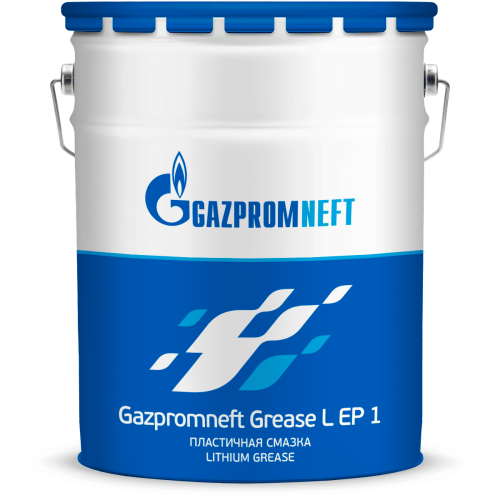 Смазка Gazpromneft Grease L EP 1, многофункциональная, 18 кг, литиевая купить в Южно-Сахалинске с доставкой