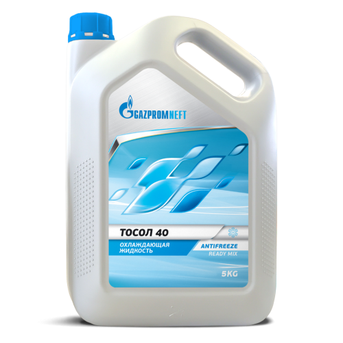 Охлаждающая жидкость Gazpromneft ТОСОЛ, 40, 4,775 кг, этиленгликоль купить в Южно-Сахалинске с доставкой