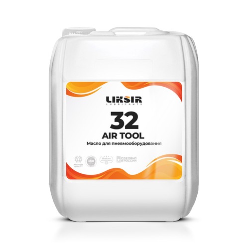 Масло для пневматических инструментов Liksir Air Tool ISO 32, 20 л, синтетика купить в Южно-Сахалинске с доставкой
