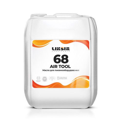 Масло для пневматических инструментов Liksir Air Tool ISO 68, 20 л, синтетика купить в Южно-Сахалинске с доставкой