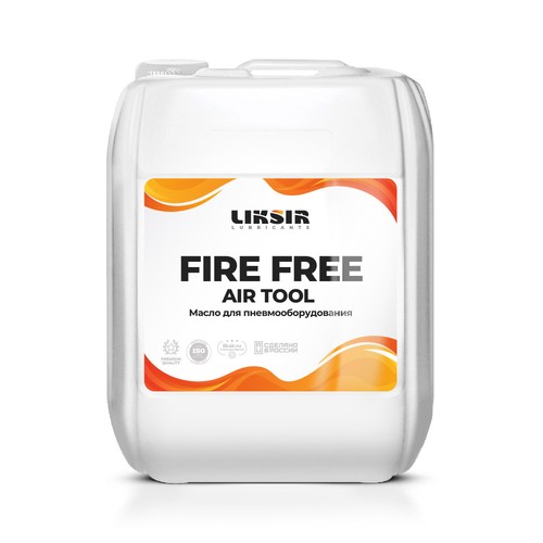 Масло для пневматических инструментов Liksir Air Tool Fire Free, 20 л, синтетика купить в Южно-Сахалинске с доставкой