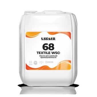 Индустриальное масло Liksir Textile WSO ISO 68, 20 л, минеральное