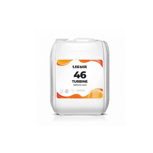 Турбинное масло Liksir Turbine ISO 46, 20 л, синтетика купить в Южно-Сахалинске с доставкой