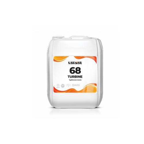 Турбинное масло Liksir Turbine ISO 68, 20 л, синтетика купить в Южно-Сахалинске с доставкой