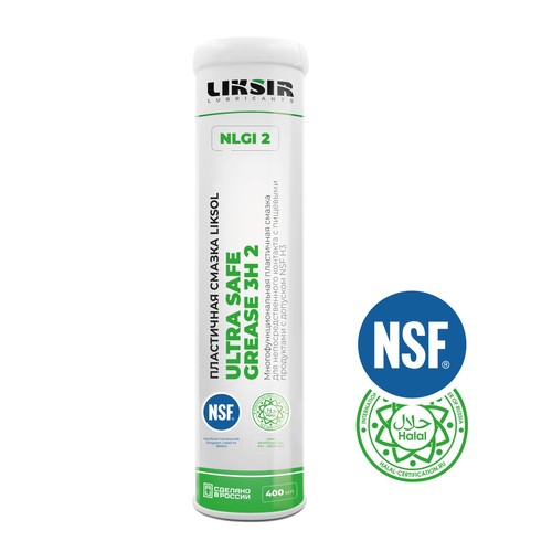 Смазочно-охлаждающая жидкость Liksir Ultra Safe Grease 3H, 400 гр купить в Южно-Сахалинске с доставкой