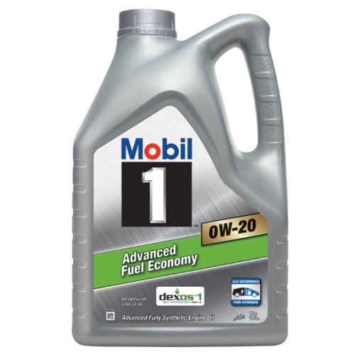 Моторное масло Mobil 1, 0W-20, 5 л, синтетика купить в Южно-Сахалинске с доставкой