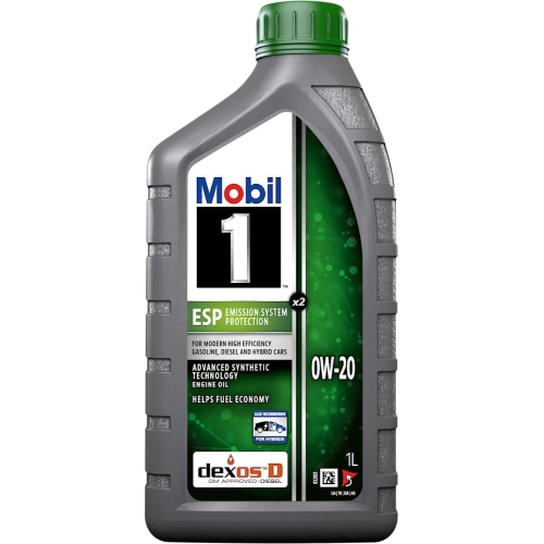 Моторное масло Mobil 1 ESP X2, 0W-20, 1 л, синтетика купить в Южно-Сахалинске с доставкой