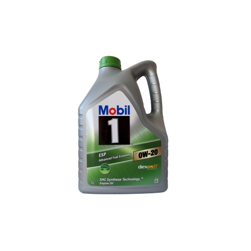 Моторное масло Mobil 1 ESP X2, 0W-20, 5 л, синтетика купить в Южно-Сахалинске с доставкой