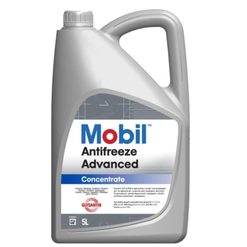 Антифриз Mobil Antifreeze Advanced, 5 л, синтетика купить в Южно-Сахалинске с доставкой