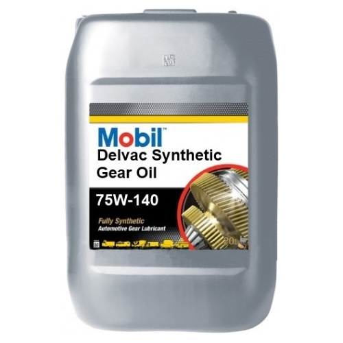 Трансмиссионное масло Mobil Delvac 1 Gear Oil, 75W-140, 20 л, синтетика купить в Южно-Сахалинске с доставкой