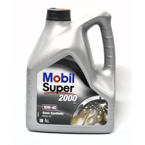 Моторное масло Mobil Super 2000 X1, 10W-40, 4 л, полусинтетика купить в Южно-Сахалинске с доставкой