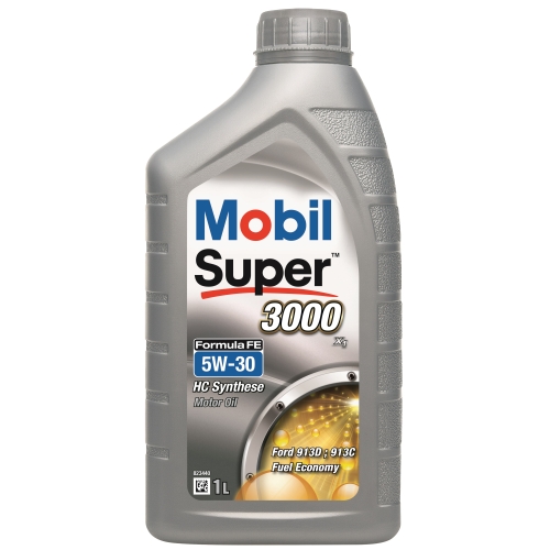 Моторное масло Mobil Super 3000 Formula F, 5W-20, 1 л, синтетика купить в Южно-Сахалинске с доставкой
