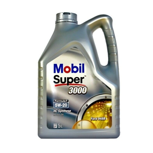 Моторное масло Mobil Super 3000 Formula F, 5W-20, 5 л, синтетика купить в Южно-Сахалинске с доставкой