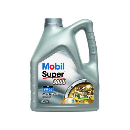 Моторное масло Mobil Super 3000 XE, 5W-30, 4 л, синтетика купить в Южно-Сахалинске с доставкой