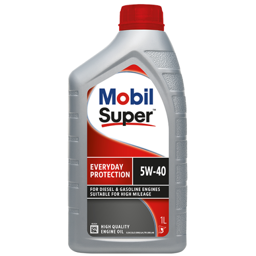 Моторное масло Mobil Super Everyday Protection, 5W-40, 1 л, синтетика купить в Южно-Сахалинске с доставкой