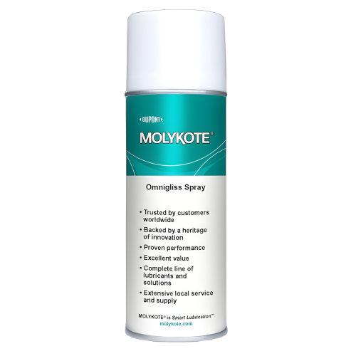 Molykote Omnigliss Spray, 400 г купить в Южно-Сахалинске с доставкой