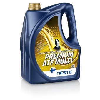 Трансмиссионное масло Neste Premium ATF Multi, 4 л, синтетика