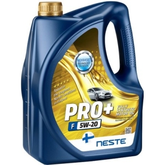 Моторное масло Neste Pro+ F 5W-20, 4 л, синтетика