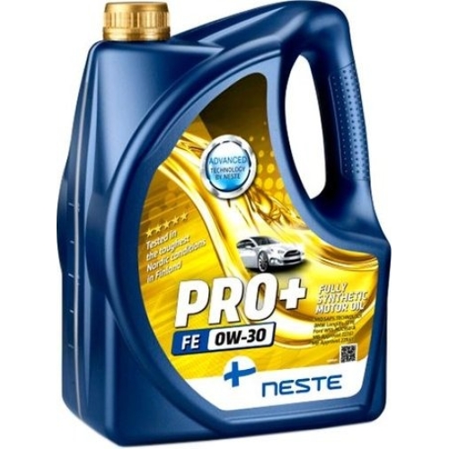 Моторное масло Neste Pro+ FE 0W-30, 4 л, синтетика купить в Южно-Сахалинске с доставкой