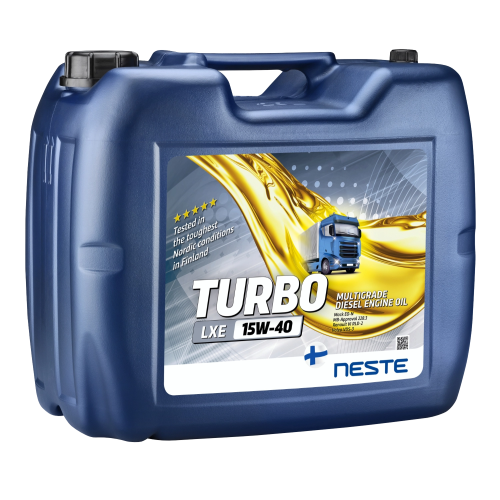 Грузовое масло Neste Turbo LХE, 15W-40, 20 л, полусинтетика купить в Южно-Сахалинске с доставкой