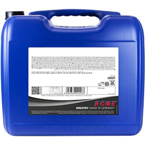 Моторное масло Rowe Essential, 10W-40, 20 л, синтетика купить в Южно-Сахалинске с доставкой