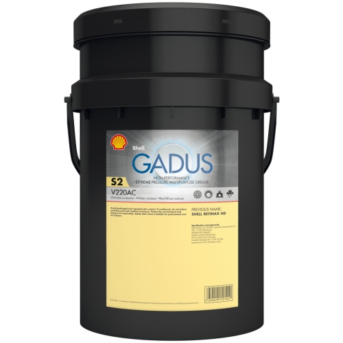 Shell Gadus S2 V220AC 2, 18 кг купить в Южно-Сахалинске с доставкой