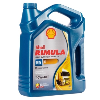 Дизельное моторное масло SHELL Rimula 10W-40, 4 л, полусинтетика