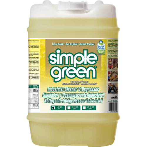 Simple Green Industrial Cleaner & Degreaser Lemon, 18,9 л купить в Южно-Сахалинске с доставкой