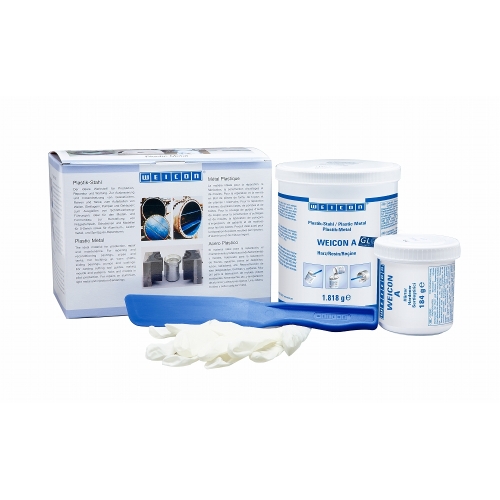 Пастообразный композит, наполненный нержавеющей сталью WEICON ST, 2 кг купить в Южно-Сахалинске с доставкой