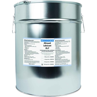 Жировая, пищевая смазка для вращающихся и скользящих поверхностей WEICON AL-F, 25 кг