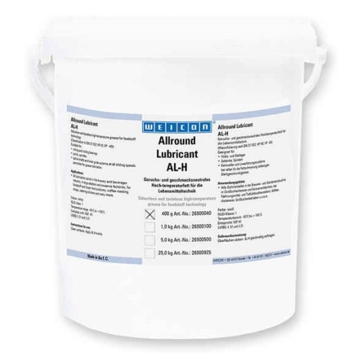 Высокоэффективная жировая смазка WEICON AL-H, 400 г купить в Южно-Сахалинске с доставкой