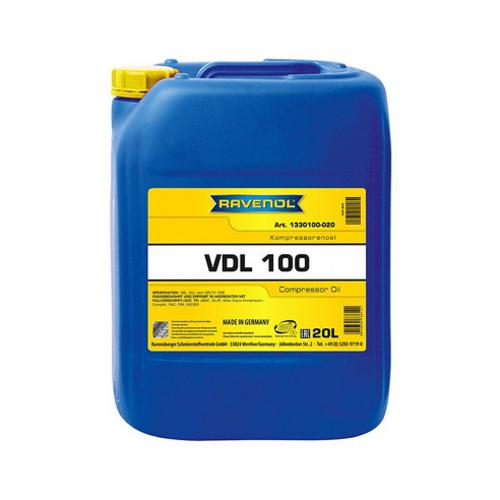 Компрессорное Ravenol Kompressorenoel VDL 100, 20л, минеральное купить в Южно-Сахалинске с доставкой