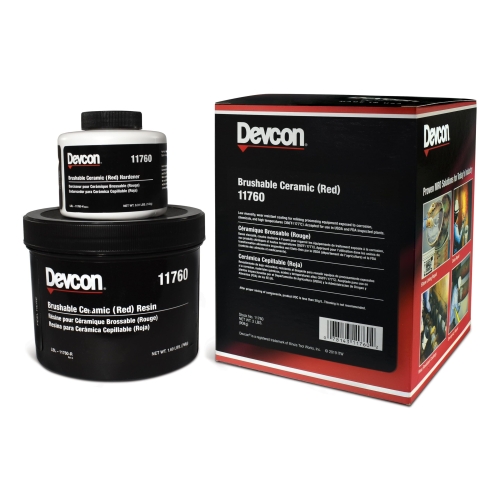Devcon 11760 Brushable Ceramic Red, 500 г купить в Южно-Сахалинске с доставкой