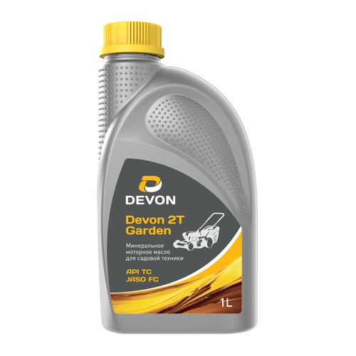 Моторное масло Devon 2T Garden, 4 л, минеральное купить в Южно-Сахалинске с доставкой
