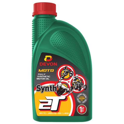 Моторное масло Devon 2Т Synth, 4 л, синтетика купить в Южно-Сахалинске с доставкой