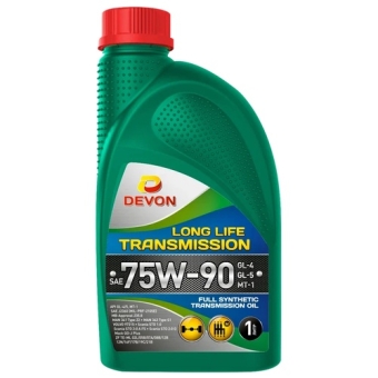 Трансмиссионное масло Devon Long Life Transmission 75W-90 GL-4/GL-5/MT-1 LS, 48 кг, синтетика